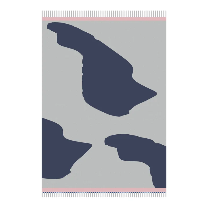 Gallery Couverture 125 x 170 cm, gris clair de Mette Ditmer