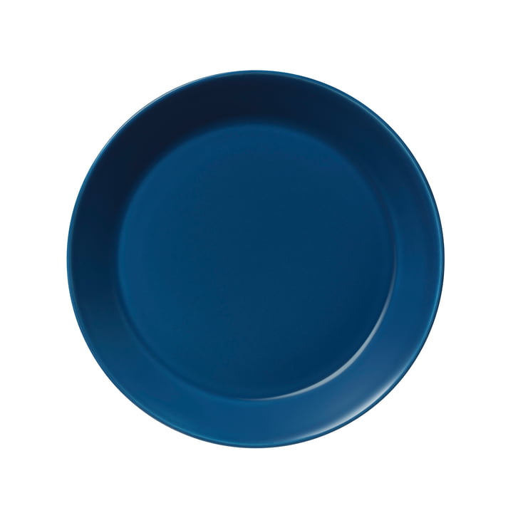 Teema Assiette plate Ø 21 cm, bleu vintage de Iittala