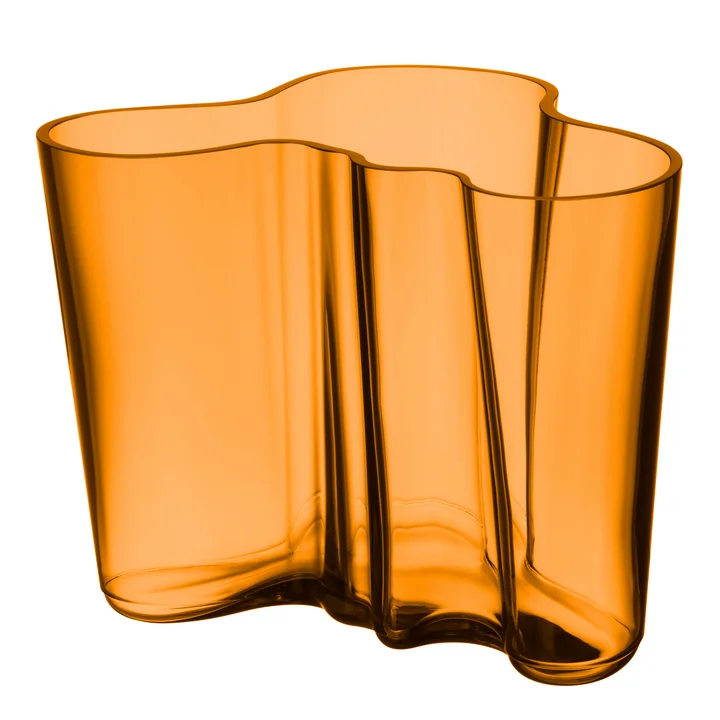 Aalto Vase Savoy 160 mm, cuivre de Iittala