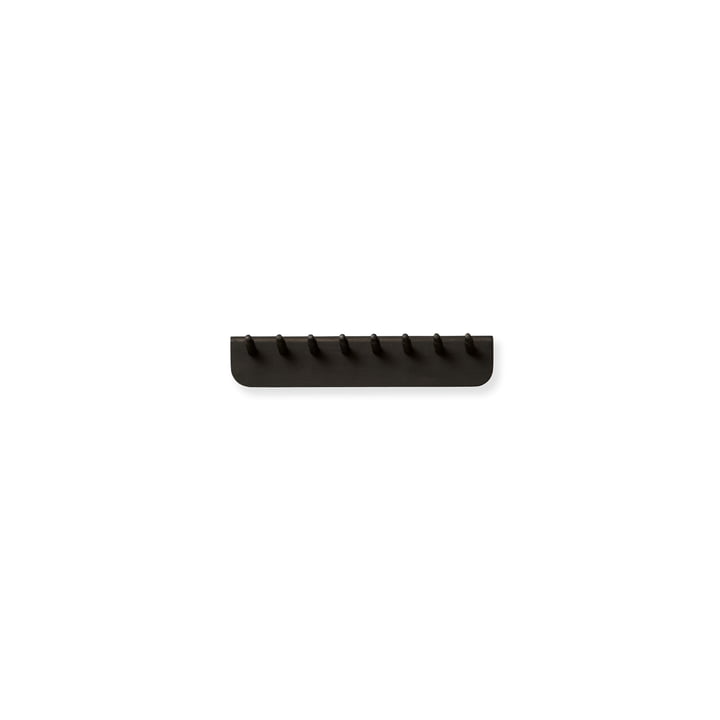 Echo Portemanteau, L 40 cm, chêne teinté noir de Form & Refine