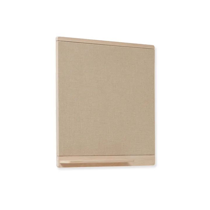 Rim Tableau d'affichage, 75 x 75 cm, chêne blanc pigmenté de Form & Refine