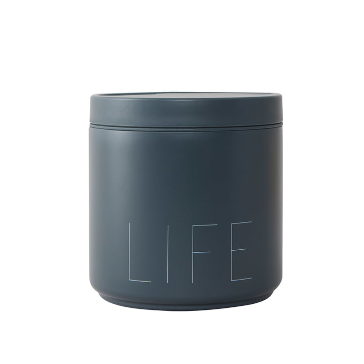 Travel Life Thermo Lunch Box large in Life / royal blue de Design Letters .