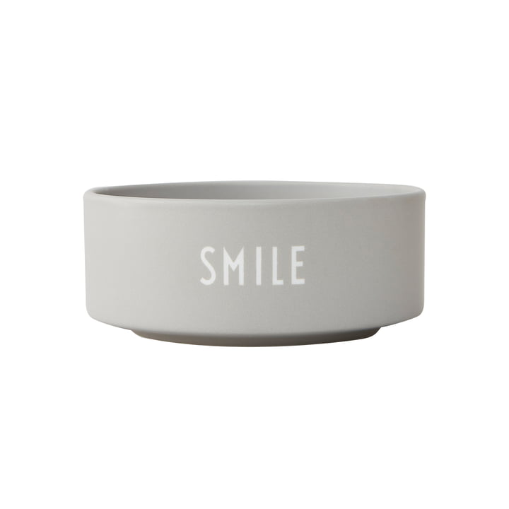Snack Barquette Smile in cool gray de Design Letters