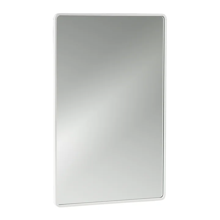 Rim Miroir mural, 44 x 70 cm, blanc de Zone Denmark