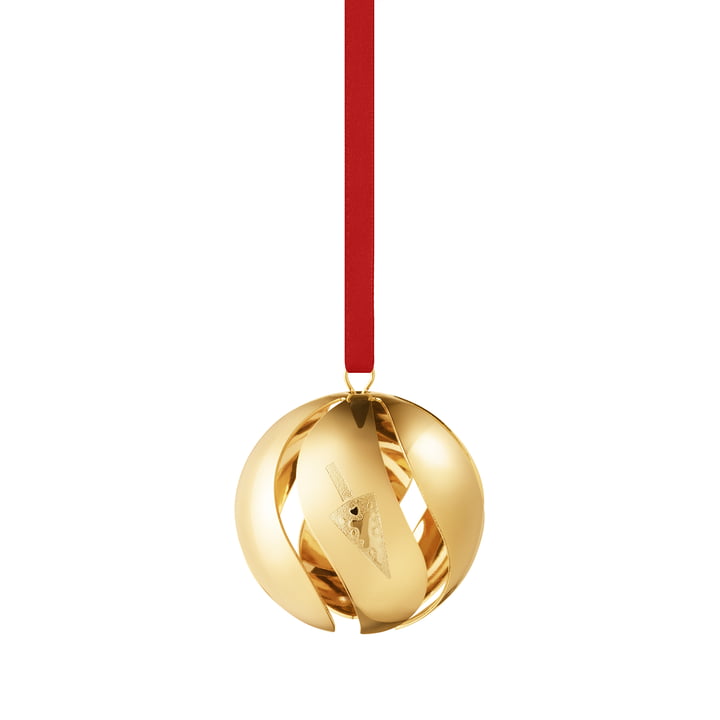 Boule de Noël 2022, or de Georg Jensen