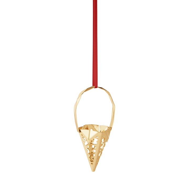 Holiday Ornament 2022 Cone, or de Georg Jensen