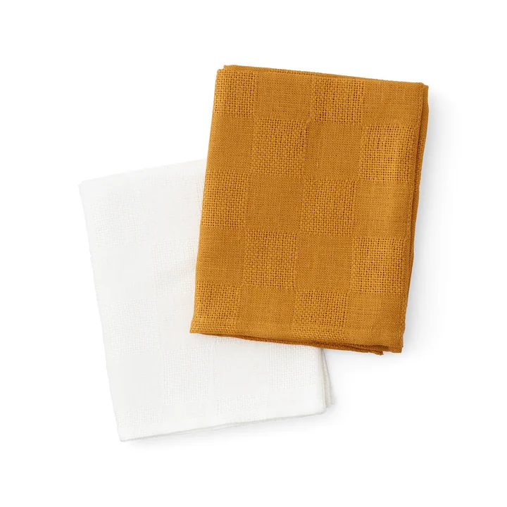 Papilio Torchon 40 x 64 cm, ochre (lot de 2) de Audo