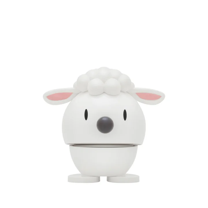 Lambert Figure décorative, blanc de Hoptimist