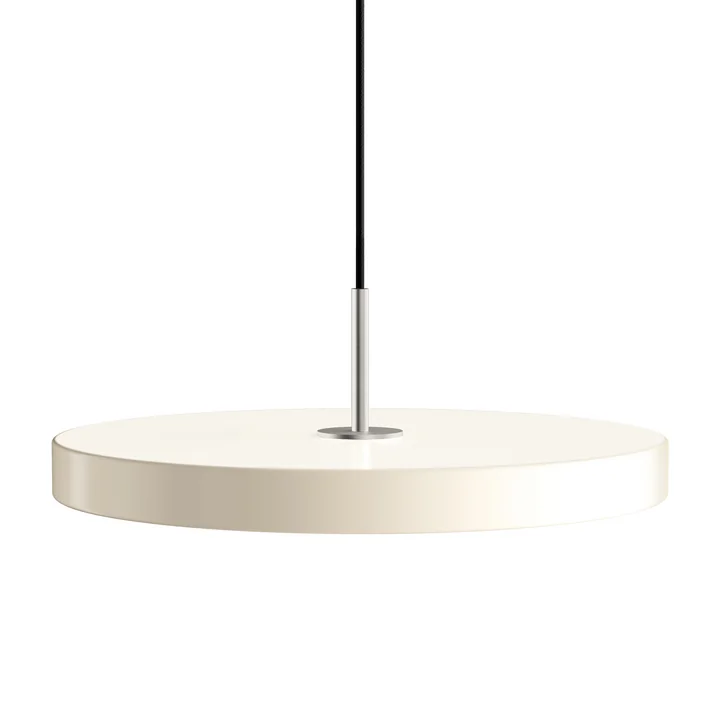 Le Asteria luminaire suspendu à LED de Umage en acier / pearl