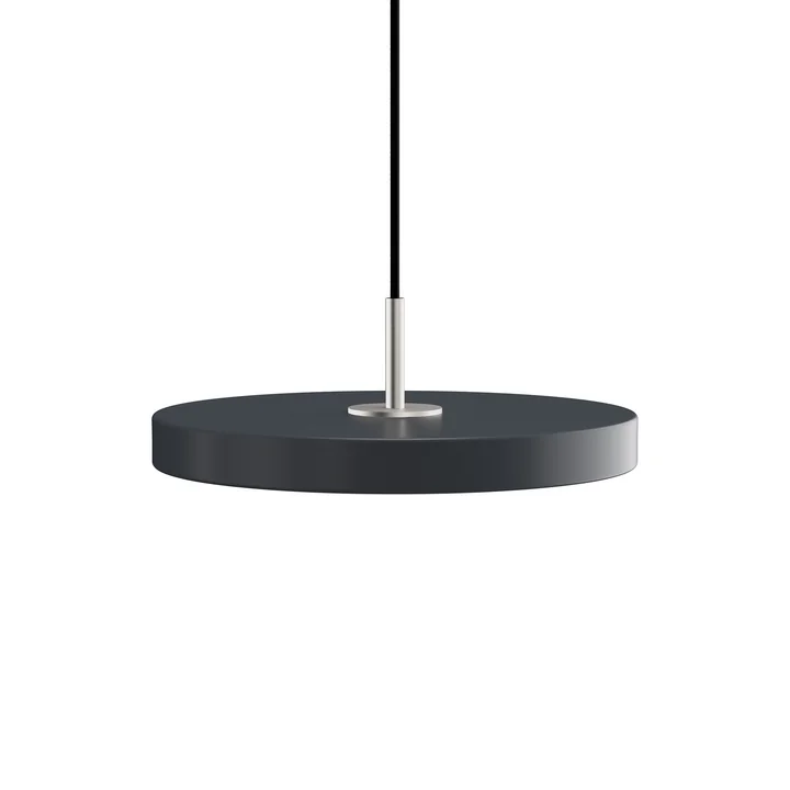 Le luminaire suspendu à LED Asteria Mini de Umage en acier / anthracite