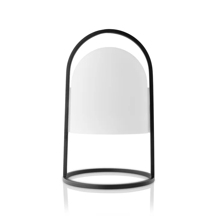 Lantern Lampe solaire de Eva Solo dans les couleurs noir / blanc