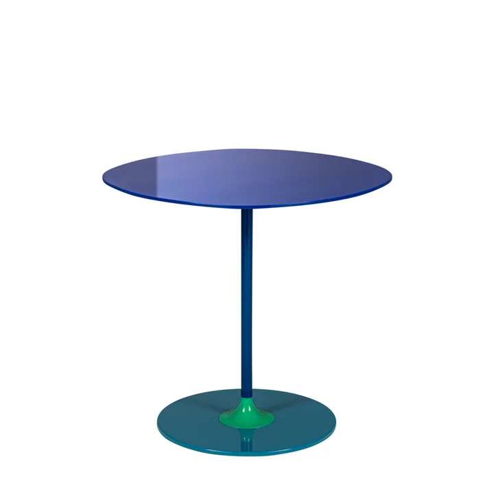 Thierry Table d'appoint Medio, bleu de Kartell