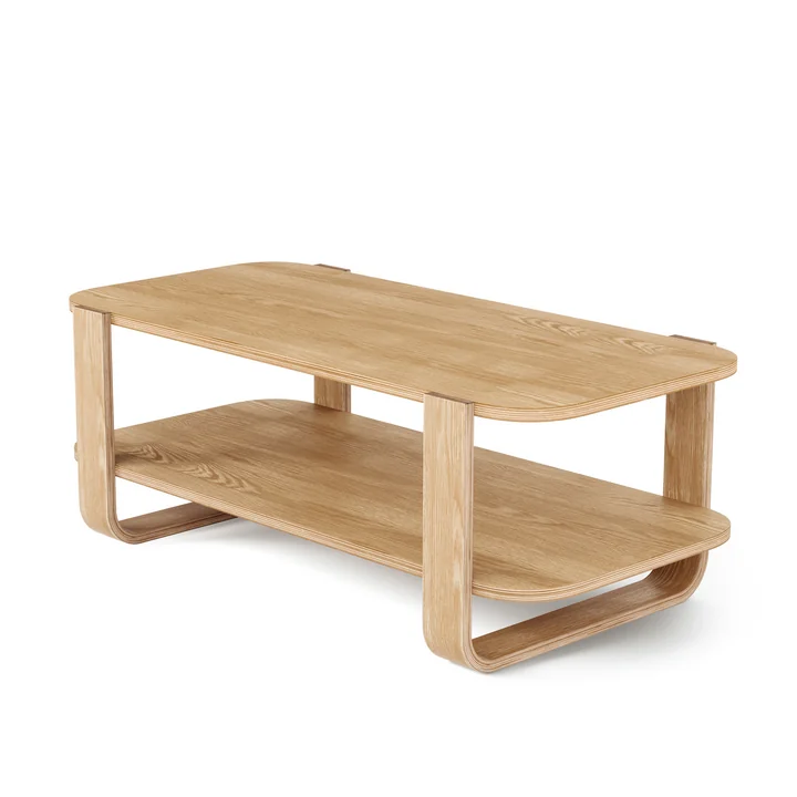 Bellwood Table basse, peuplier naturel de Umbra
