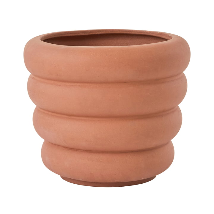 Awa Outdoor Pot à plantes Ø 43 cm de OYOY en terracotta