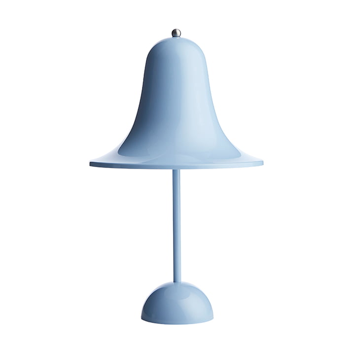 Pantop Portable LED Lampe à accu Ø 30 x 18 cm, bleu clair de Verpan