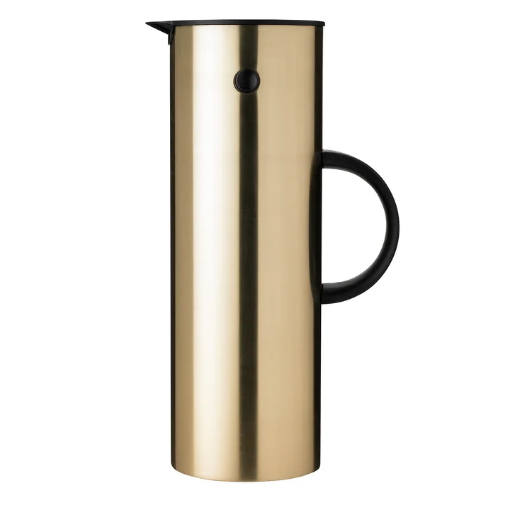 Verseuse isolante EM 77, 1 l de Stelton en laiton brossé