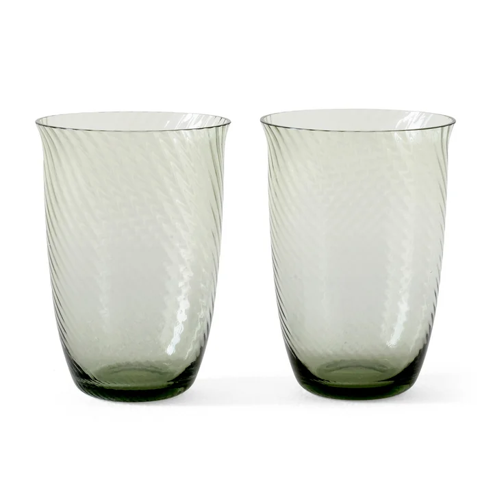 & Tradition - Collect SC61 Verre à boire, 400 ml, moss (lot de 2)