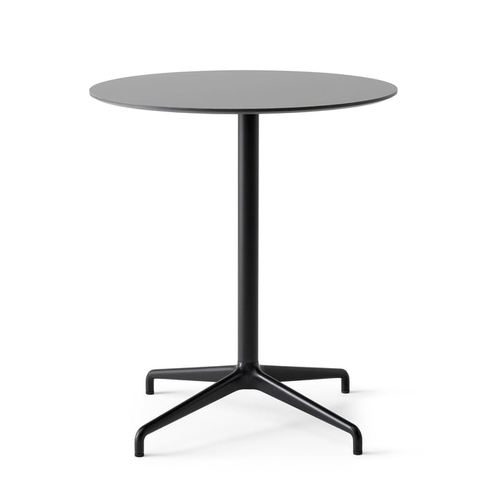 Rely ATD5 Outdoor Table, Ø 65 cm, noir de & Tradition