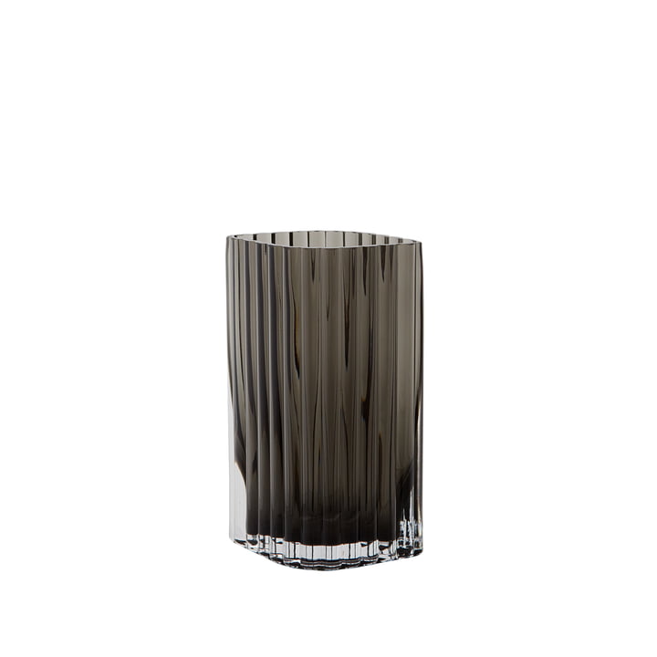 Folium Vase de AYTM dans la couleur noire