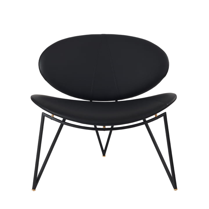 Semper Lounge Chair de AYTM dans la couleur noir