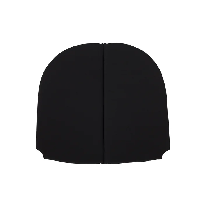 Coussin d'assise pour la chaise Novo de AYTM en couleur noir