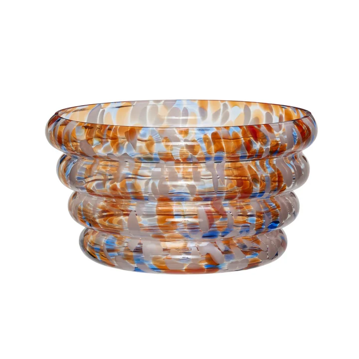 Blaze Bol de Hübsch Interior dans la version multicolore
