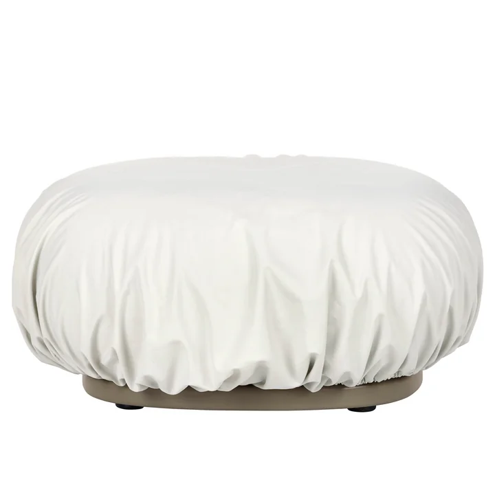 Couverture pour Pacha Outdoor Ottoman, blanc de Gubi