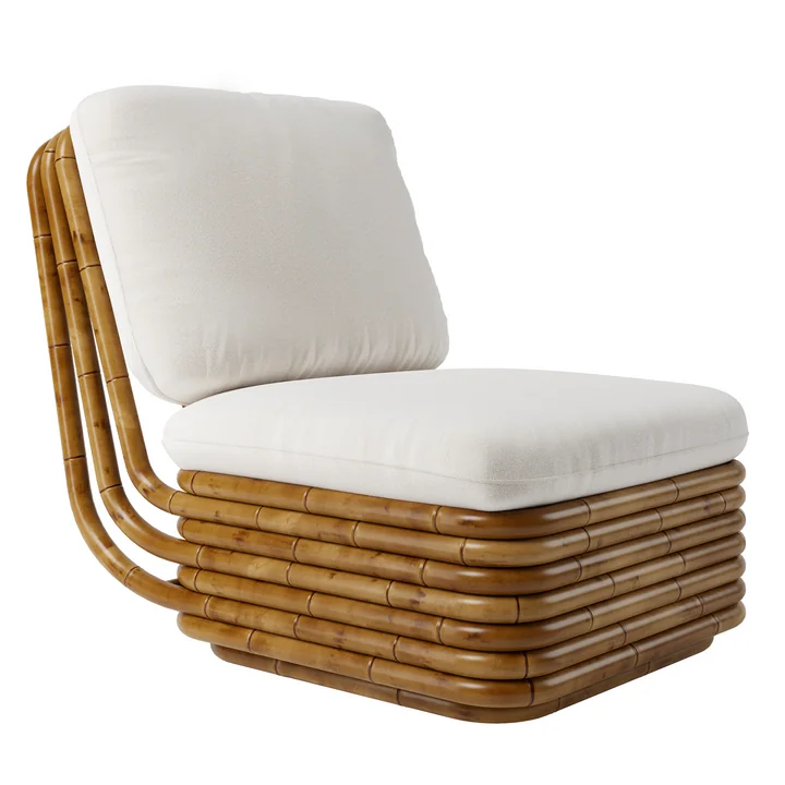 Bohemian 72 Outdoor Chaise Lounge, Dedar (002, Standard) de Gubi
