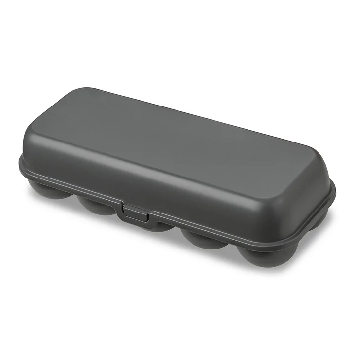 Eggs to go Bac à oeufs réutilisable, nature ash grey de Koziol