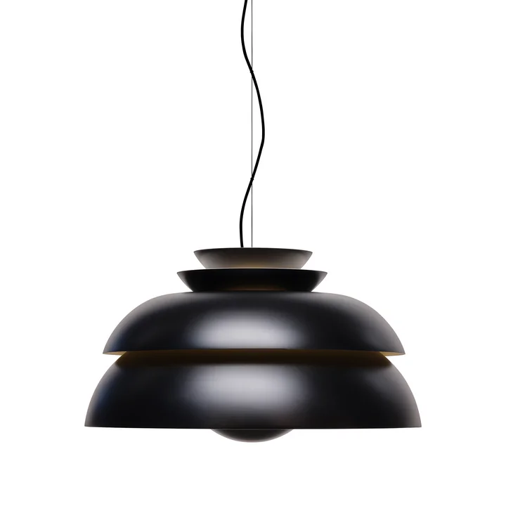 Concert P3 Suspension, Ø 55 cm noir de Fritz Hansen