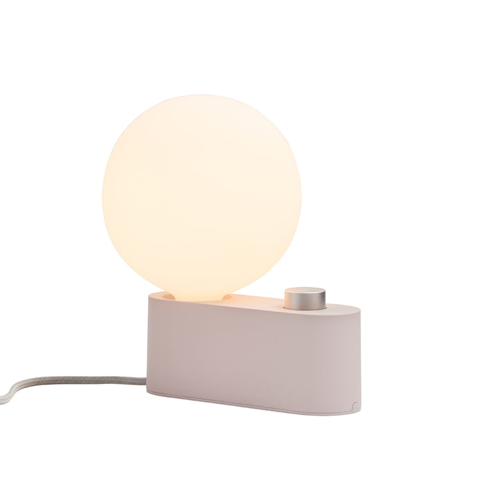 Alumina Lampe de table, blossom y compris Sphere IV Ampoule LED E27 8W, Ø 15 cm, blanc mat de Tala