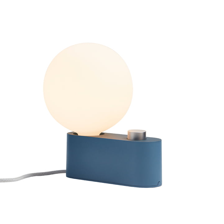 Alumina Lampe de table, saphir y compris Sphere IV Ampoule LED E27 8W, Ø 15 cm, blanc mat de Tala