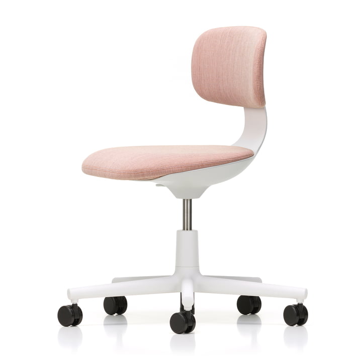 Rookie Chaise de bureau de Vitra en Tress rose pâle / soft grey