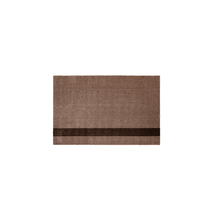 Stripes Vertical Tapis, 60 x 90 cm, sable / marron de Tica Copenhagen
