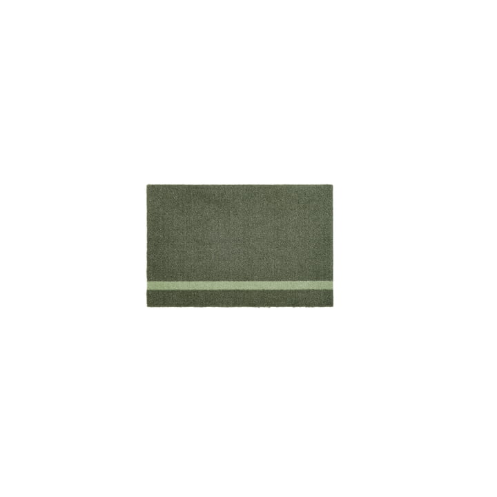Stripes Vertical Tapis, 40 x 60 cm, vert clair / dusty green de Tica Copenhagen