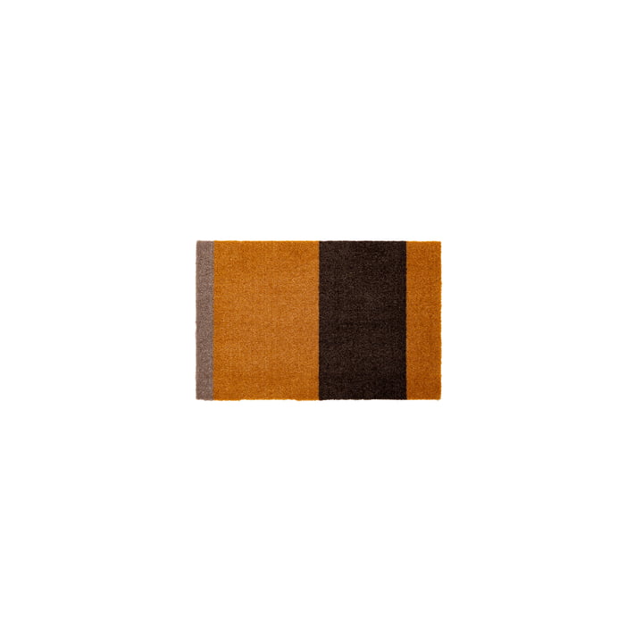 Stripes Horizontal Tapis, 40 x 60 cm, dijon / marron / sable de Tica Copenhagen