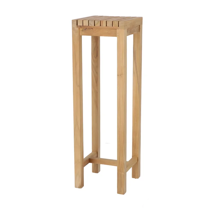 Samoa Tabouret pour fleurs Outdoor, 25 x 25 x H 80 cm, teck de Jan Kurtz