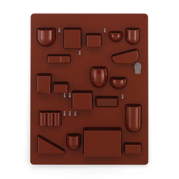 Uten.Silo I RE recyclé, rouge japonais de Vitra