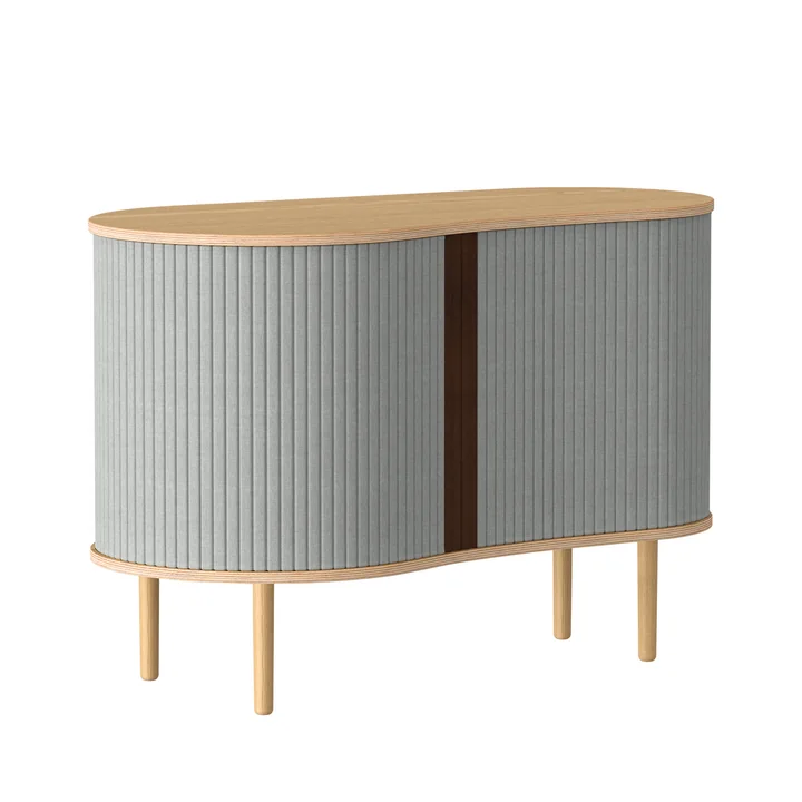 Audacious Commode de Umage en finition chêne naturel / sterling