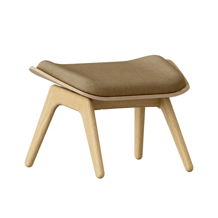 The Reader Ottoman de Umage en finition chêne naturel / sugar brown