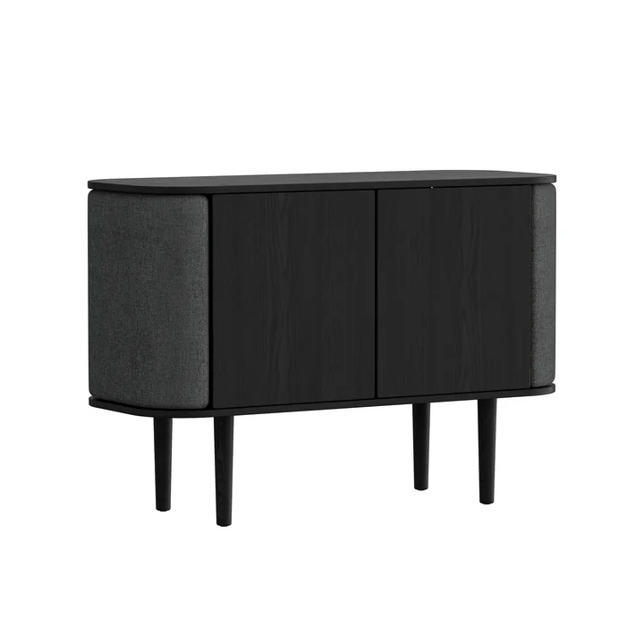 Treasures Sideboard avec 2 portes de Umage dans la finition chêne noir / shadow