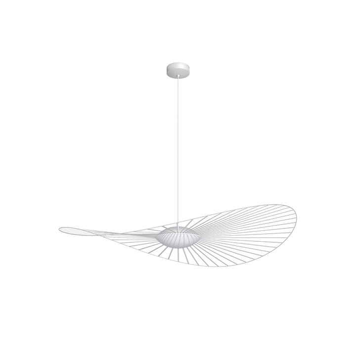 La lampe suspendue Vertigo Nova de Petite Friture , Ø 140 cm, blanc