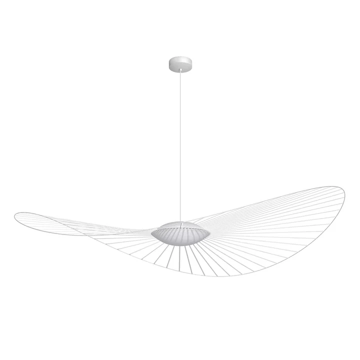 La suspension Vertigo Nova de Petite Friture , Ø 190 cm, blanc