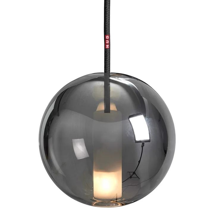 Moon Luminaire suspendu 170 de NUD Collection dans space / Raven (TT-09)