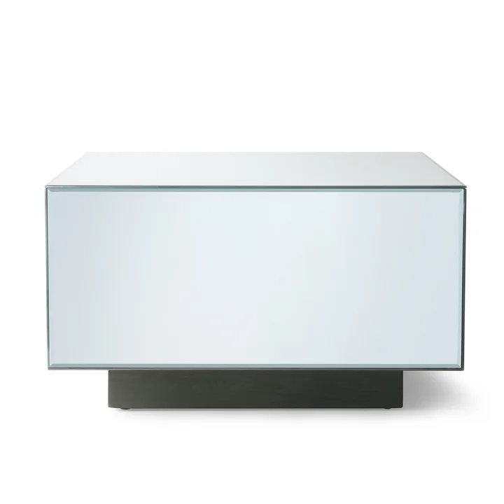 Mirror Table basse L de HKliving en clair