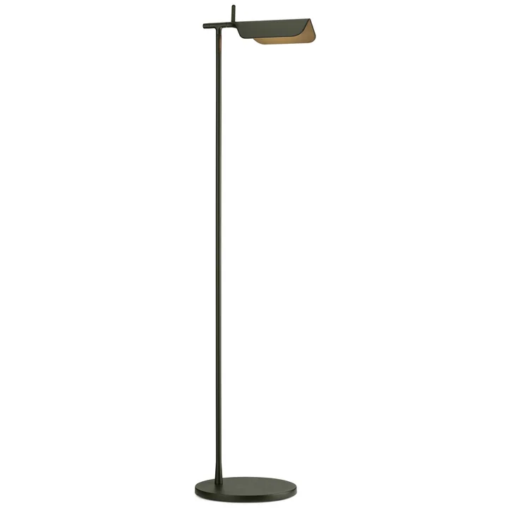 Lampadaire LED Tab F, vert foncé - Flos