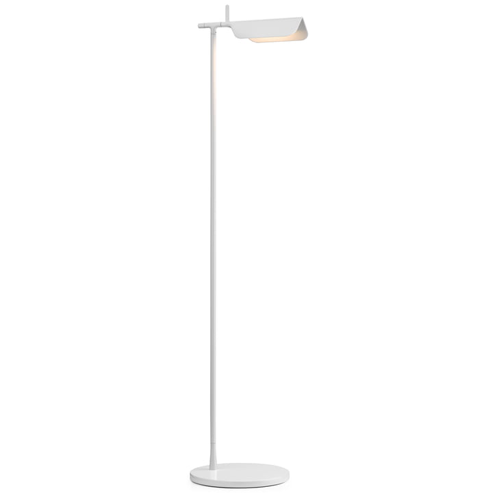 Lampadaire LED Tab F, blanc - Flos