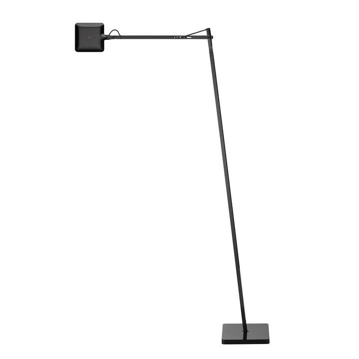 Le lampadaire Kelvin LED F de Flos en noir