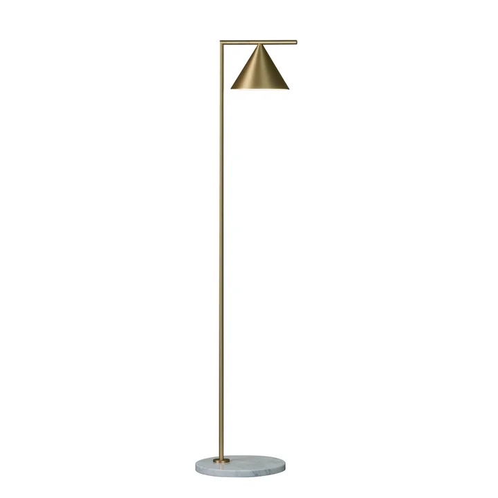 Flos – Lampadaire à LED Captain Flint, laiton