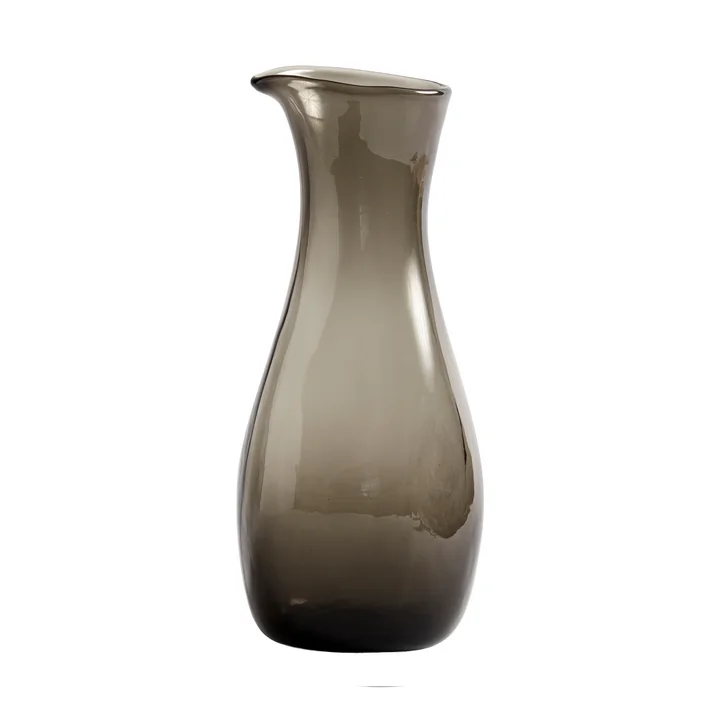 Furo Carafe, verre, 28 x Ø 12 cm, marron de Muubs